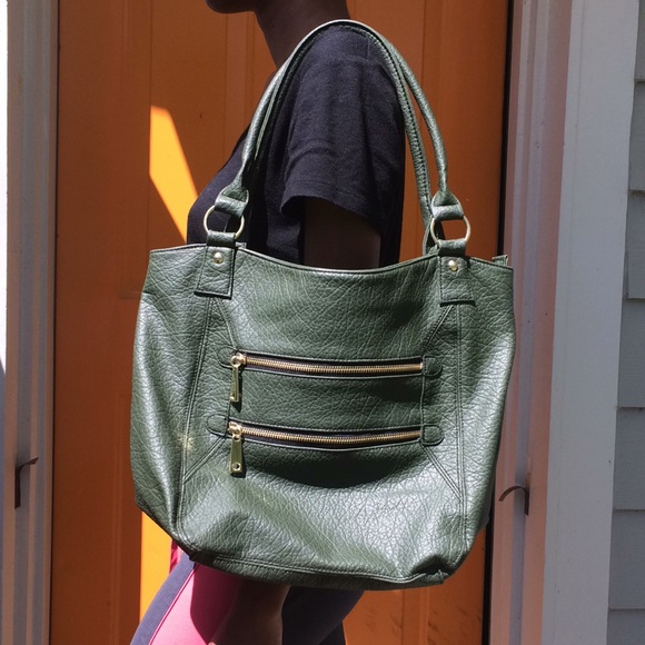 Payless Handbags - Forest green  shoulder bag